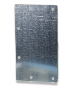 Counter plate f/bracket f/cable winche wall mounting